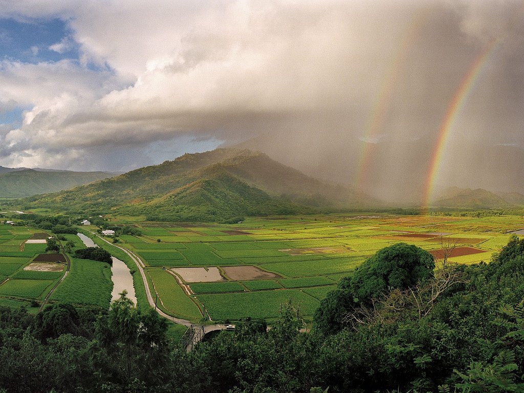 Hanalei River Valley, Kauai, Hawaii